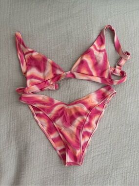 JMP The Label Heatwave Print Bikini Set